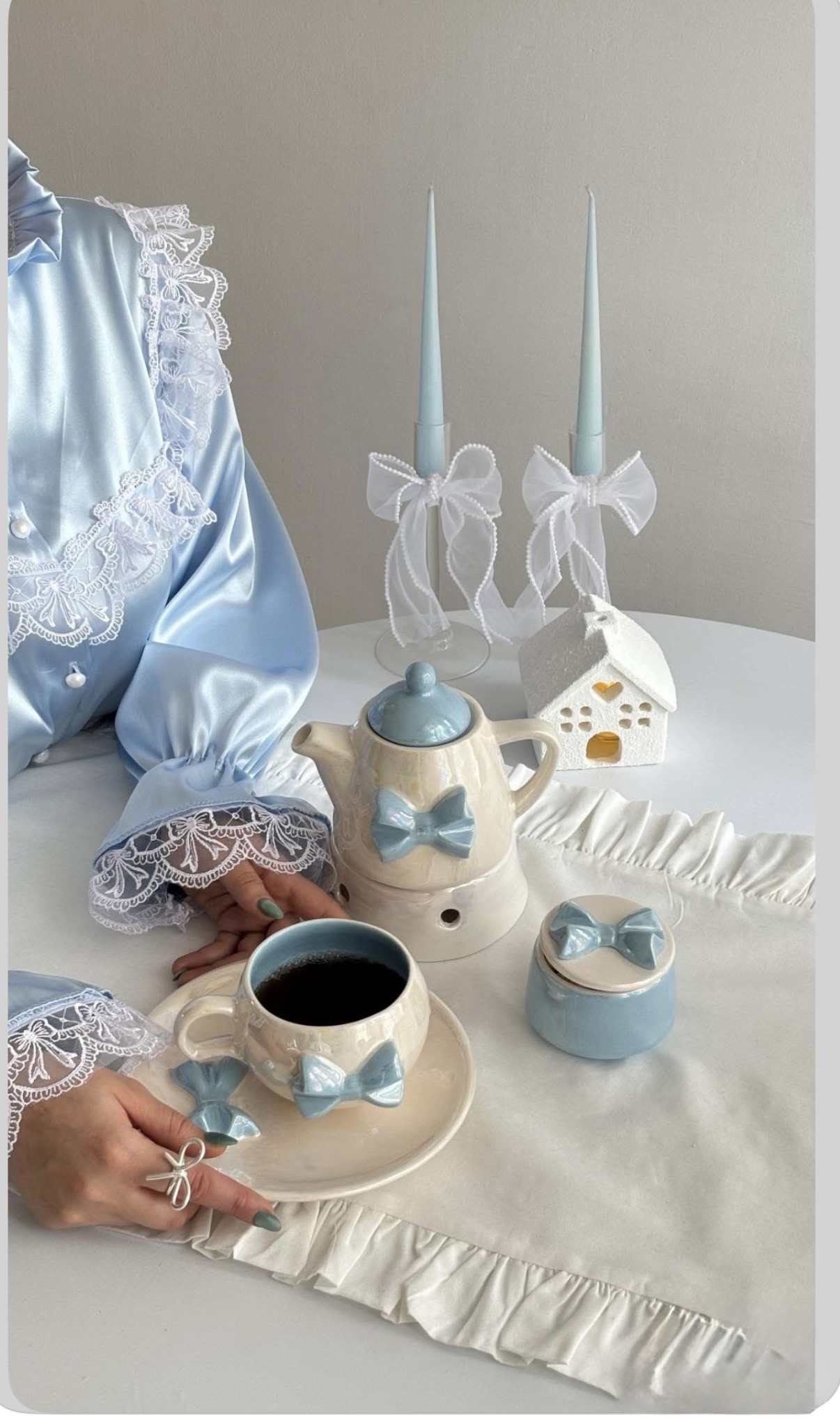 ست صبحانه خوری پاپیون
