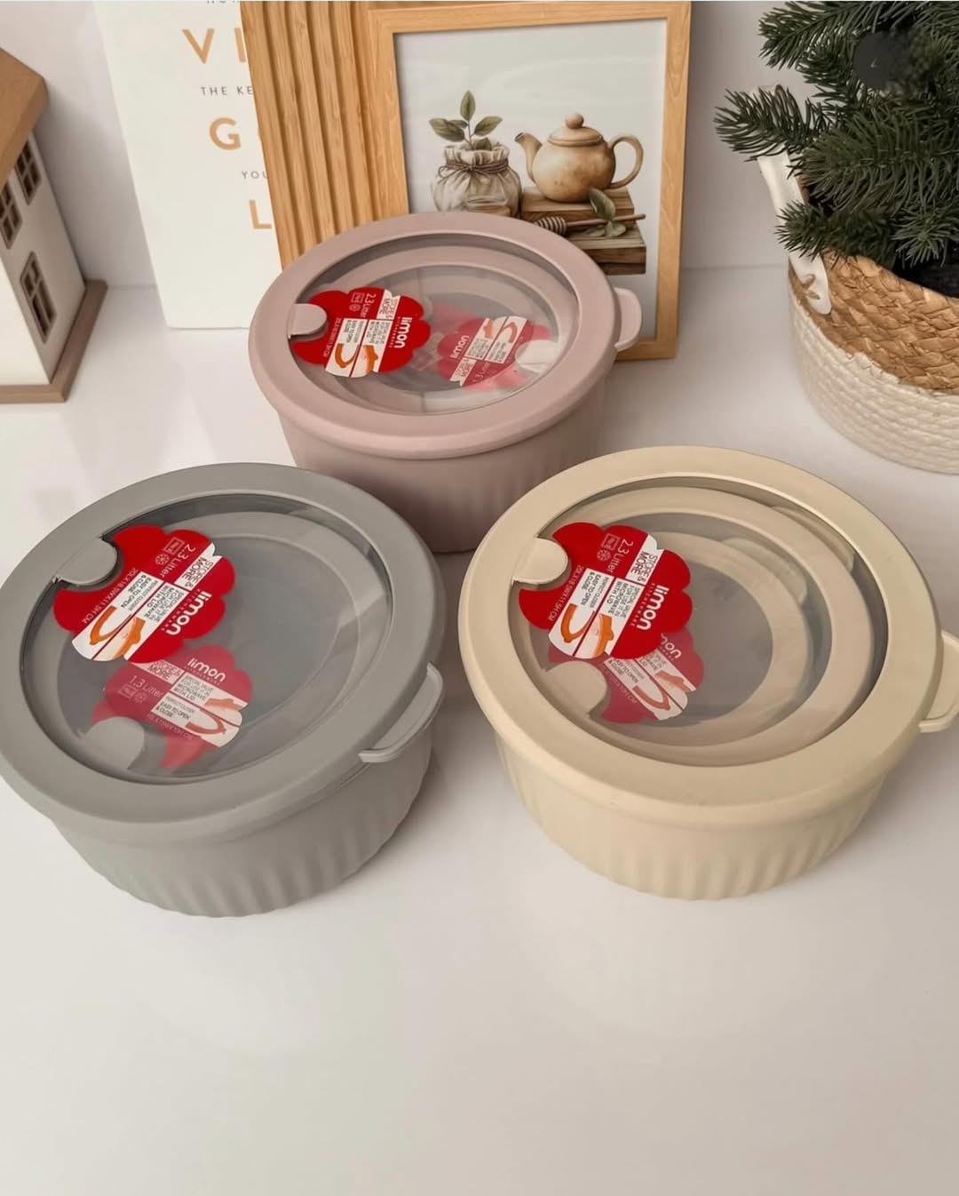 ست ظروف دربدار لیمون