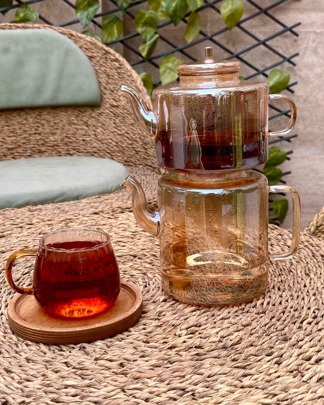 ست قوری پیرکس ۱لیتری